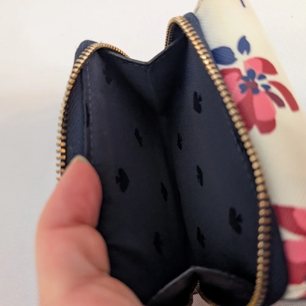 Kate Spade Staci Tea Garden Toss Bifold And Small Wallet Set As Is